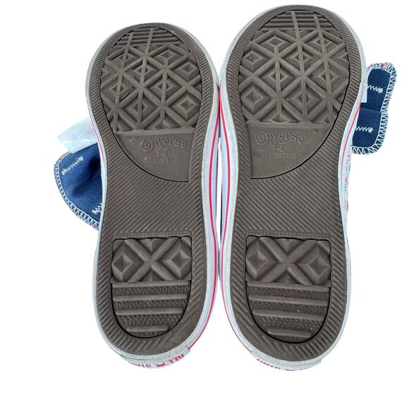 Converse x Noe & Zoe Berlin Floral MPH Sneakers Blue/ Multicolor Womens Size 4 - Picture 9 of 10